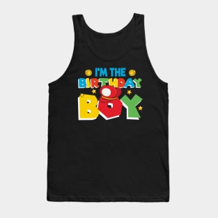 Im The Birthday Boy Video Game Gift For Boys Kids Tank Top